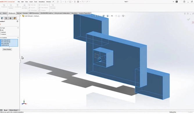 SOLIDWORKS модель